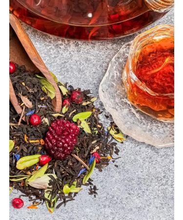 Magdomir Black Assam with berries taiga gathering 250 g Gift - Buy Online on GoSupps.com