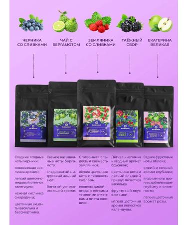 Magdomir Black Assam with berries taiga gathering 250 g Gift - Buy Online on GoSupps.com