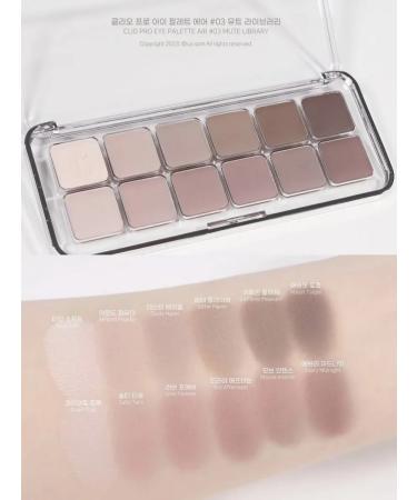 Clio EYE PALETTE AIR 03 Mute Library - Palette of Feature Shadows - Buy Online on GoSupps.com