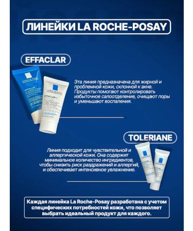 LA Roche-Posay Effaclar miniature set for problem skin - Buy Online on GoSupps.com