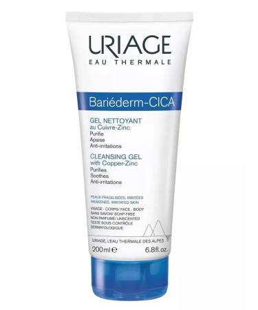 URIAGE Uryazh Bariederm Cleaning Cic-Gel with copper and zinc 200ml