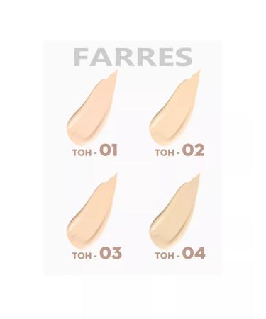 FARRES cosmetics Tonal face cream matte 02 - Buy Online on GoSupps.com