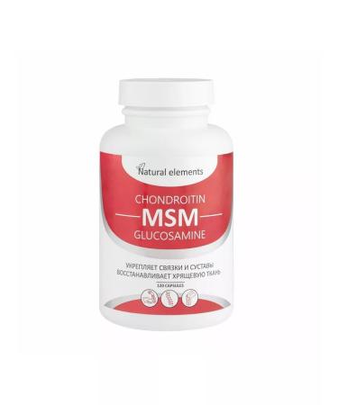 Honey and Jam Complex Chondroitin Glucosamine MSM for joints 120 caps