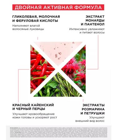 MIXIT Hair growth shampoo from falling out and a pepper mask - Buy Online on GoSupps.com