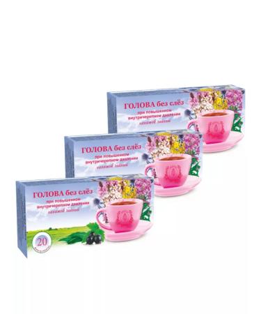 Herbalist Gordeev MV Tea drink head without tears 3 pcs - Buy Online on GoSupps.com