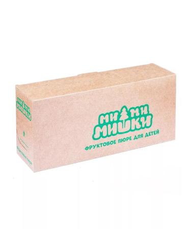 BE-BE-BEARS Puree children's apple without sugar 90 g 15 pcs - Buy Online on GoSupps.com