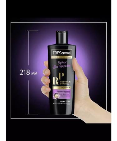 TRESemme Shampoo Restoring Repair and Protect 400ml 2pcs - Buy Online on GoSupps.com