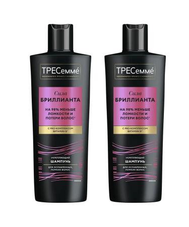 TRESemme Forming shampoo Diamond Strength 400ml 2pcs