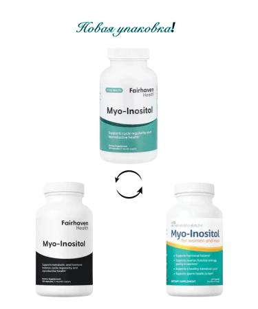 Fairhaven Health Mio Inositol 120 capsules - Buy Online on GoSupps.com