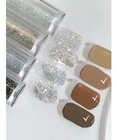 LUCKYBOOM Set of liquid shadows for the eyelids matte shiny cream - Buy Online on GoSupps.com