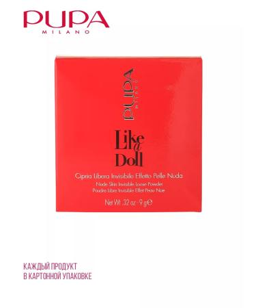 Pupa Facial powder compact Like a Doll light 10 g tone 002 - Buy Online on GoSupps.com