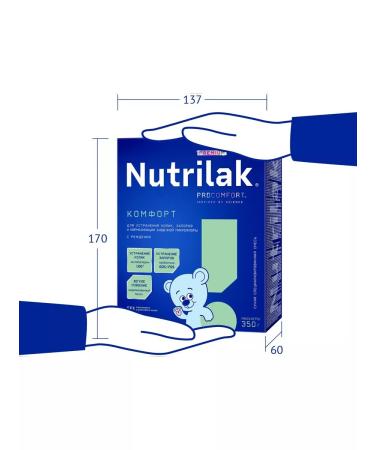 Nutrilak The mixture is dry specialized Comfort from 0 months 350 g - Buy Online on GoSupps.com