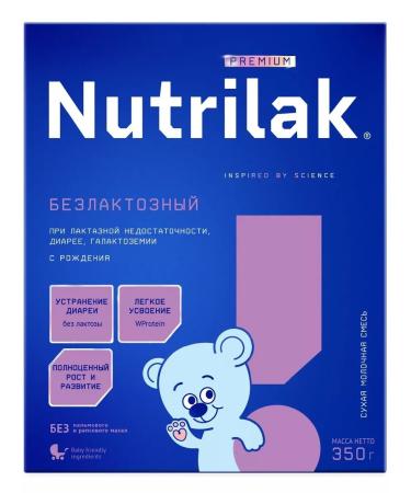 Nutrilak The mixture of Premium is a lactose from birth 350 g - Buy Online on GoSupps.com