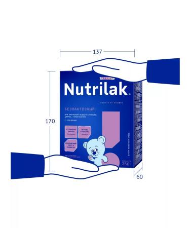 Nutrilak The mixture of Premium is a lactose from birth 350 g - Buy Online on GoSupps.com
