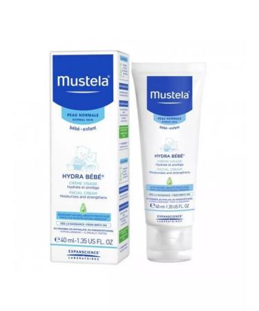 Mustela Hydra Bebe Moisturizer cream for children 40ml - Buy Online on GoSupps.com