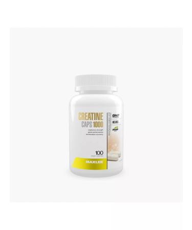 Maxler Creatine Monohydrate Creatine 1000mg 100 vegan capsules