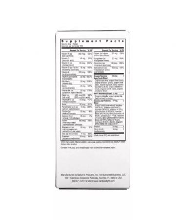 Rainbow Light Multivitamins Men's One 120 tablets - Buy Online on GoSupps.com