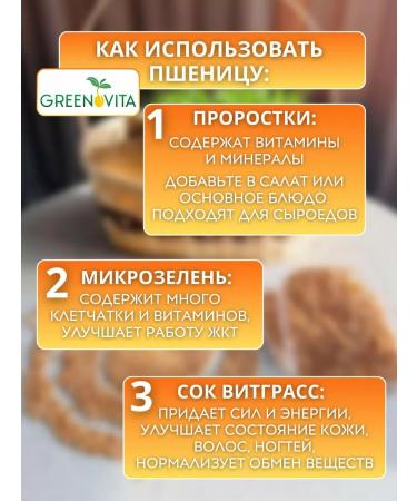 GREENOVITA Wheat seeds for germination - Buy Online on GoSupps.com