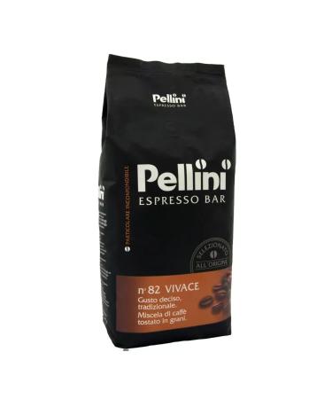 Pellini No. 82 Vivace 1 kg of coffee in grains package