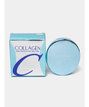 Korean cosmetics Matting powder for the face with collagen