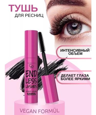 golden rose Endless Lashes Mascara mascara and eyebrows