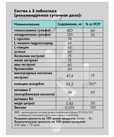 Art Life Joint Flex Forte Chondroprotector - Buy Online on GoSupps.com