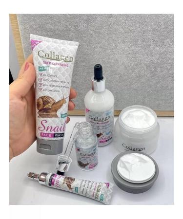 Sarcoma A set of facial cosmetics for the face and body 5B1 Collagen - Buy Online on GoSupps.com