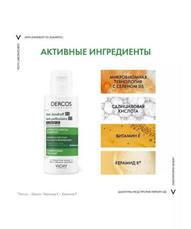 Vichy Dercos shampoo 50 ml - Buy Online on GoSupps.com