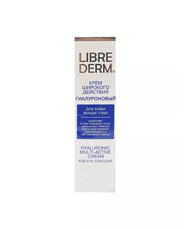 Beautiful life Librederm cream for the skin around the eyes hyaluronic 20 ml