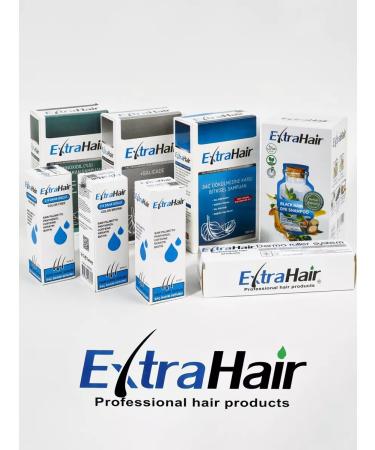 ExtraHair Extra hair shampoo for black hair from gray hair 10 pcs - Buy Online on GoSupps.com