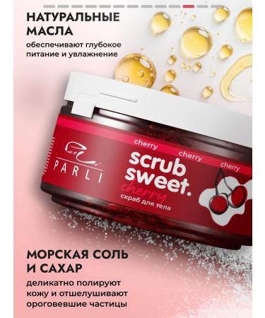 Parli Body scrub with cherry aroma - Buy Online on GoSupps.com