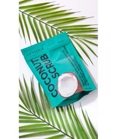 Letique Body scrub Coconut anti -cellulite Coconut 250 ml - Buy Online on GoSupps.com