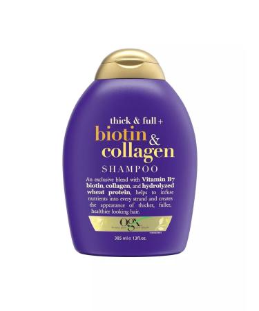 OGX Shampoo with biotin and collagen 385ml