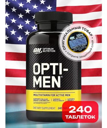 Optimum Nutrition Opti Men vitamins 240 tab for men