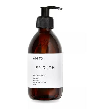 Aim To Shower gel Enrich Spicy & Naughty 250 ml - Buy Online on GoSupps.com