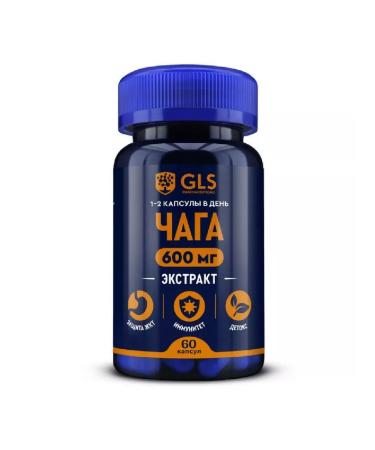 GLS Chaga 60 pcs. caps 400 mg-1 un