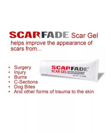 Hanson Skincare Scarfade silicone gel from scars - 30g - Buy Online on GoSupps.com
