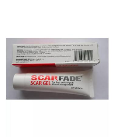 Hanson Skincare Scarfade silicone gel from scars - 30g - Buy Online on GoSupps.com