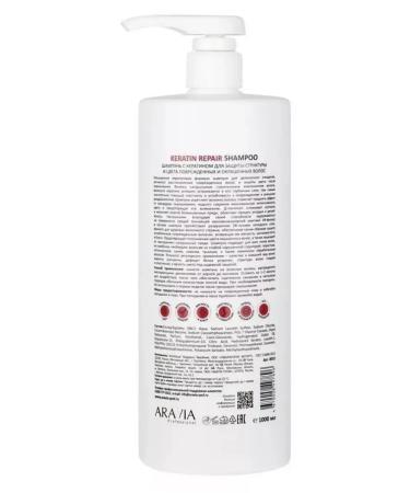 ARAVIA professional Keratin shampoo for dyed and damaged hair - Buy Online on GoSupps.com