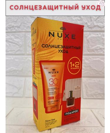 NUXE 1+2 sunscreen for face and body care
