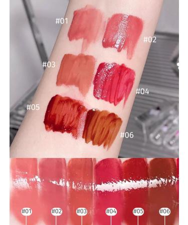 LUCKYBOOM A set of lip glossy tints Korean persistent lipstick - Buy Online on GoSupps.com
