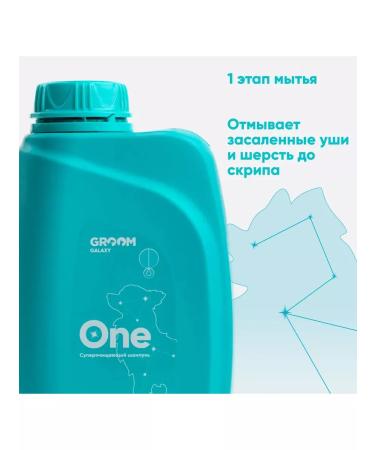 GROOM GALAXY Dog shampoo of all breeds - a super -dosage - Buy Online on GoSupps.com