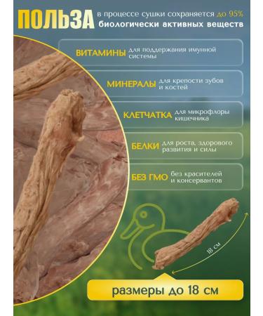 VYALNITSA Neck duck treat for dogs sublimated - Buy Online on GoSupps.com