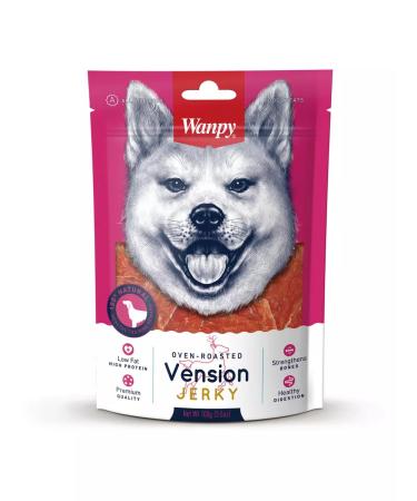 wanpy Dog treating tiles of venison tuple