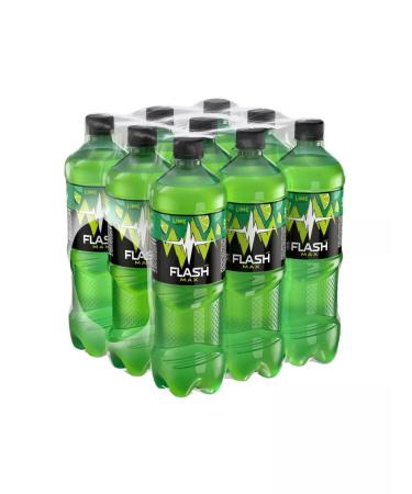 Flash Up Max mint lime energy 9 pcs. x 1 l - Buy Online on GoSupps.com