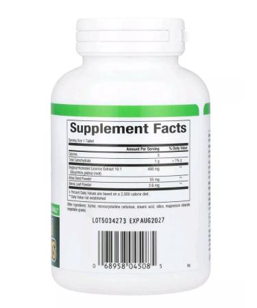 Natural Factors DGL licorice extract 90 tablets - Buy Online on GoSupps.com