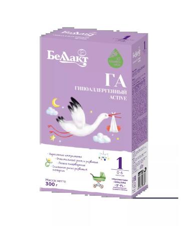 Bellakt Dry mix Active 1 hypoallergenic to 6 months 300g