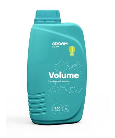 GROOM GALAXY Moisturizing shampoo for the volume of wool of dogs and cats 1 liter