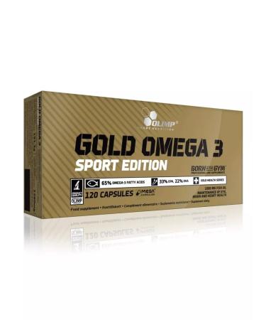 Olimp Sport Nutrition Omega 3 Gold-Omega 3 Sport Edition 120 capsules