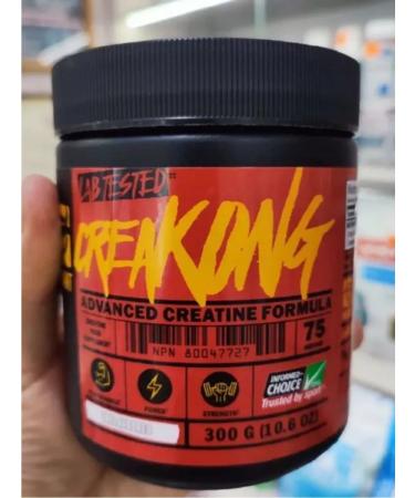 Mutant Creatin powder Creakong 300 grams Creatine - Buy Online on GoSupps.com